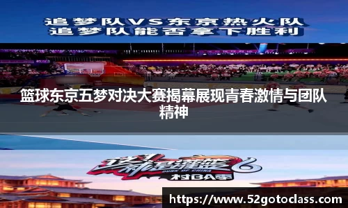 篮球东京五梦对决大赛揭幕展现青春激情与团队精神
